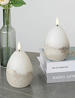 led wax candle light